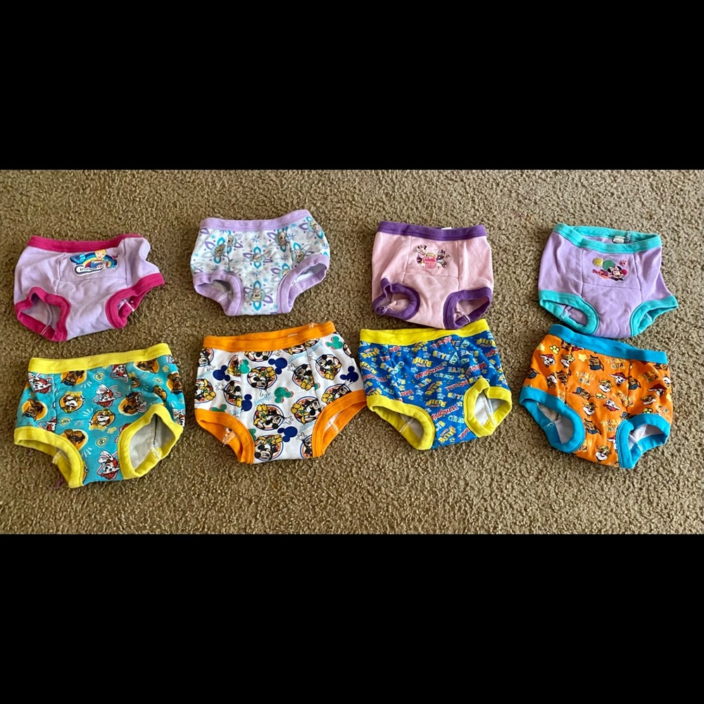 Toddler potty training pants size 2T/3T